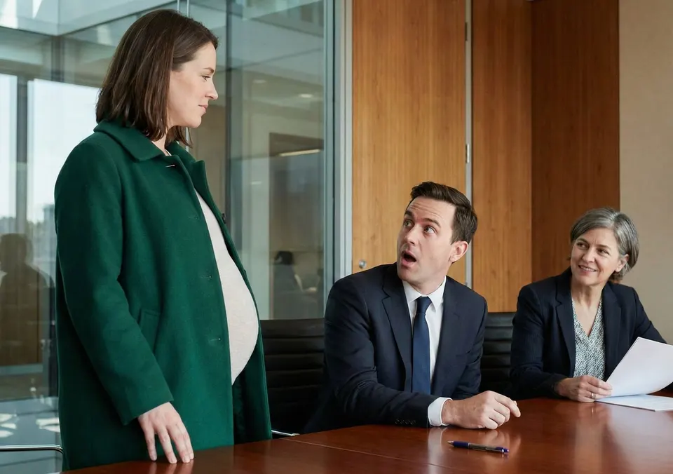 Unexpected Turn in Divorce Hearing: Wife Reveals She Is 7 Months Pregnant