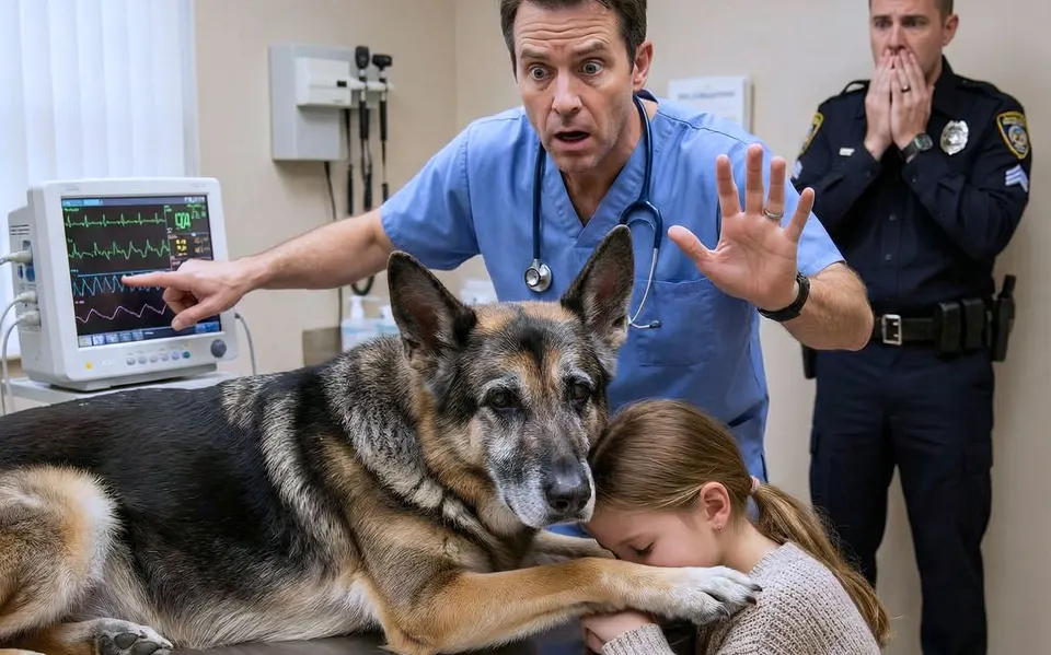 Rescue Story: How a Vet’s Attentiveness and a Little Girl Saved a Police Dog’s Life