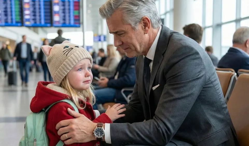 How a Little Girl’s Question at the Airport Changed a Lonely CEO’s Perspective