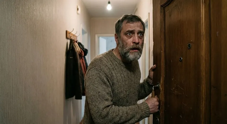 Що побачив чоловік, відчинивши двері одного вечора