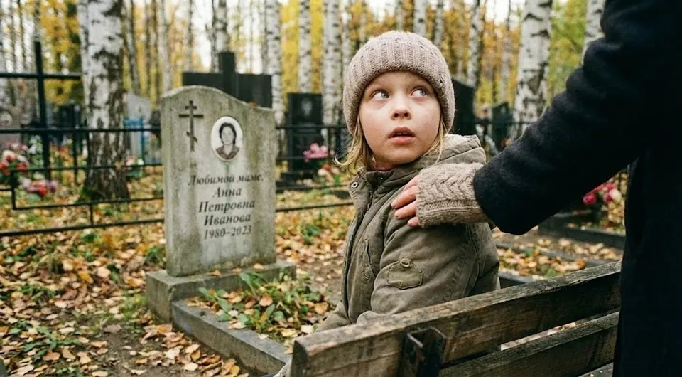 Tears on the Grave: What the Orphan Saw When She Looked Up at the Stranger Who Patted Her Head