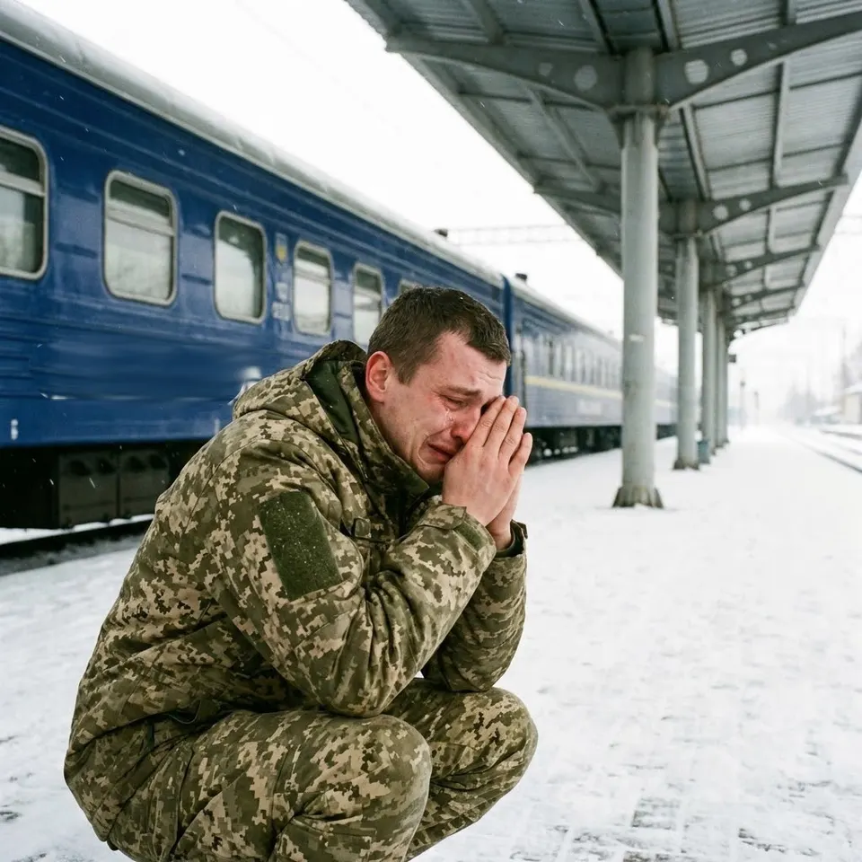 An Unexpected Encounter on the Platform: Who the Returning Soldier Really Saw
