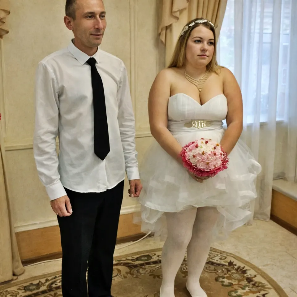 The Groom Turned Pale: What the Bride Was Hiding Under Her Wedding Gown