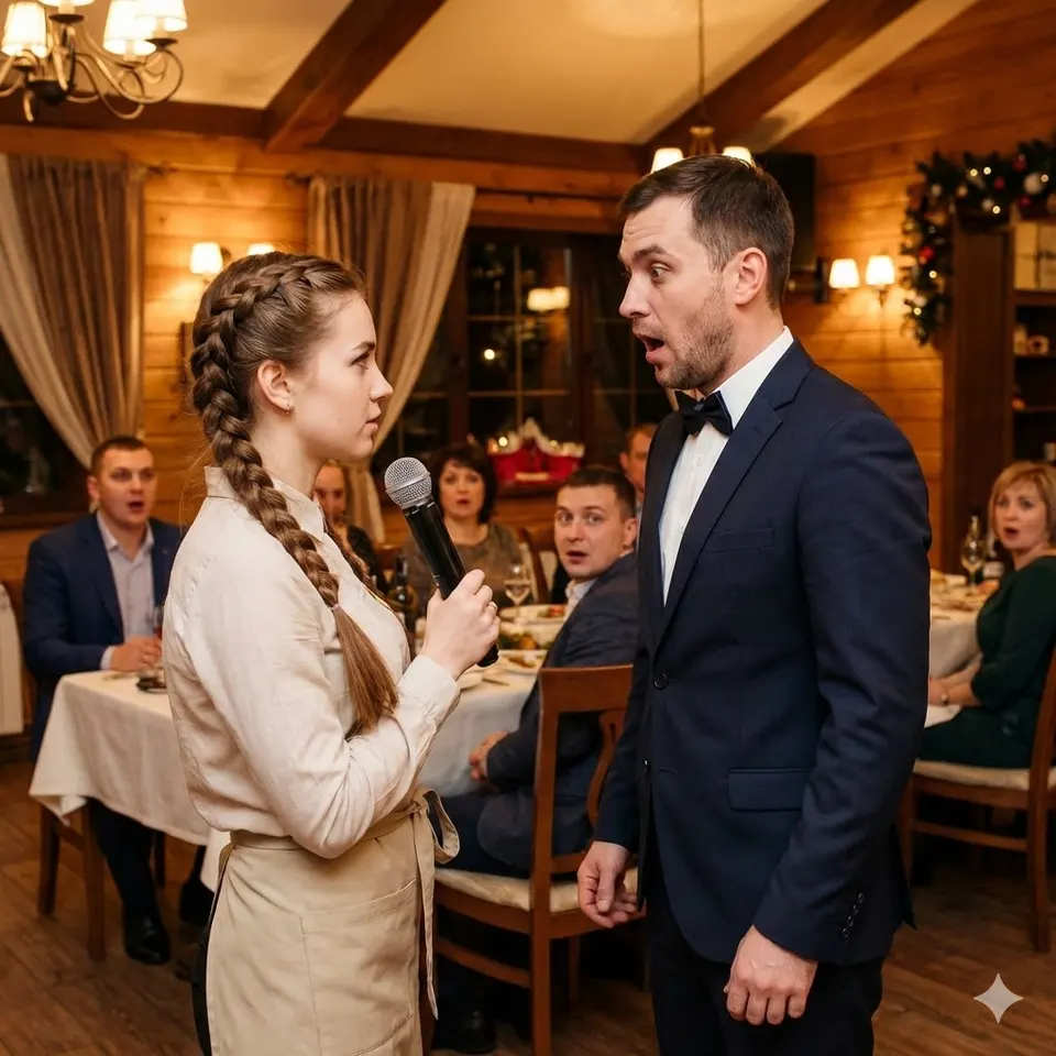 The Billionaire Tried to Humiliate the Waitress, But Her Voice Silenced the Room