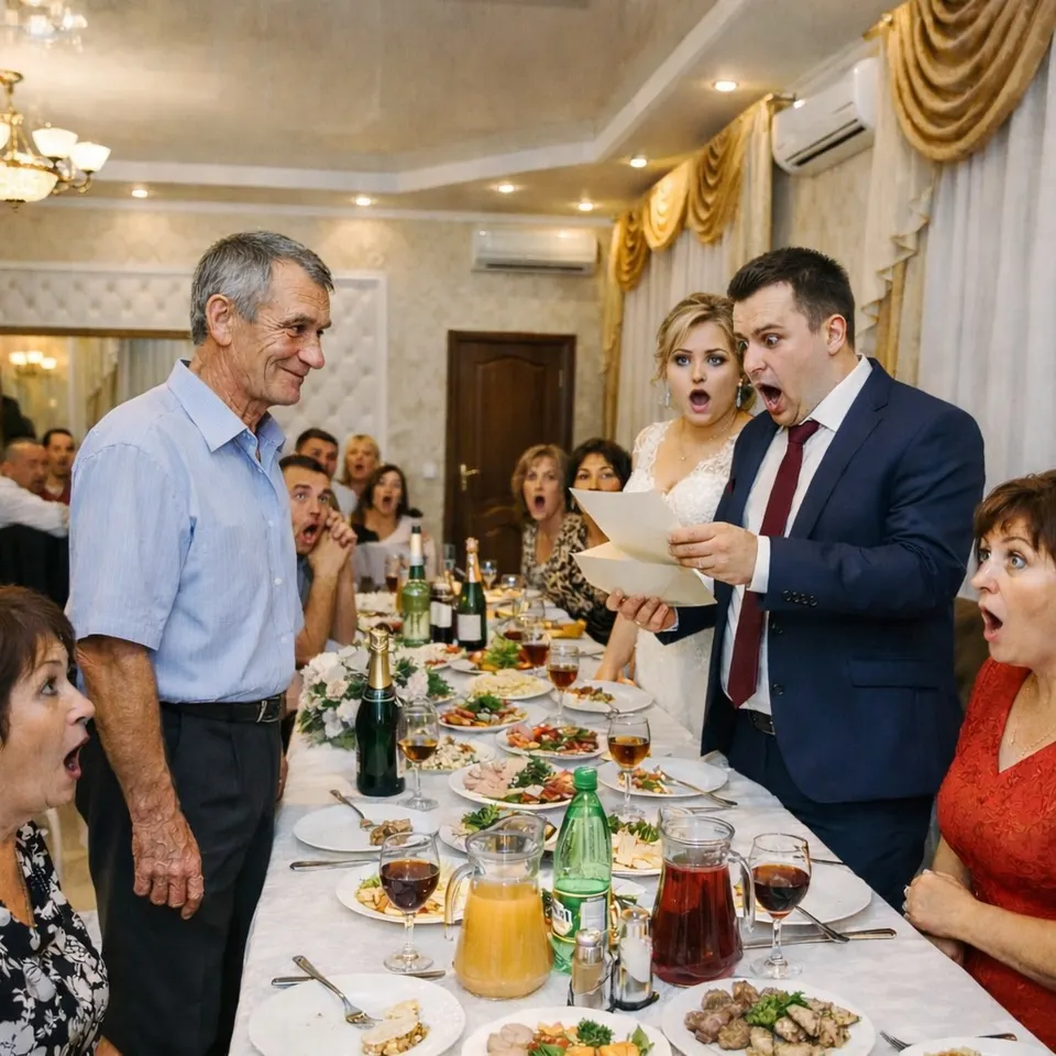 Отец молча вручил невесте конверт. Свадьба закончилась, едва жених прочитал первую строчку