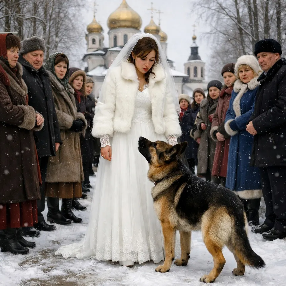 The Faithful Guardian: Why Rex Blocked the Bride and Refused to Let Her Walk