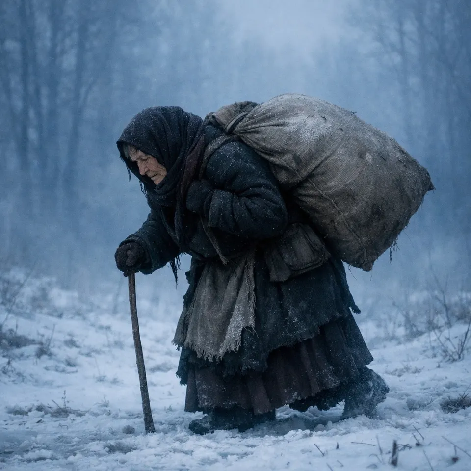 Meeting in the Woods: What the Lone Woman Living in the Hills Was Hiding in Her Bag