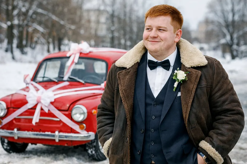 The Groom Arrived in a Junker, But the Bride's Reaction Left Him Speechless
