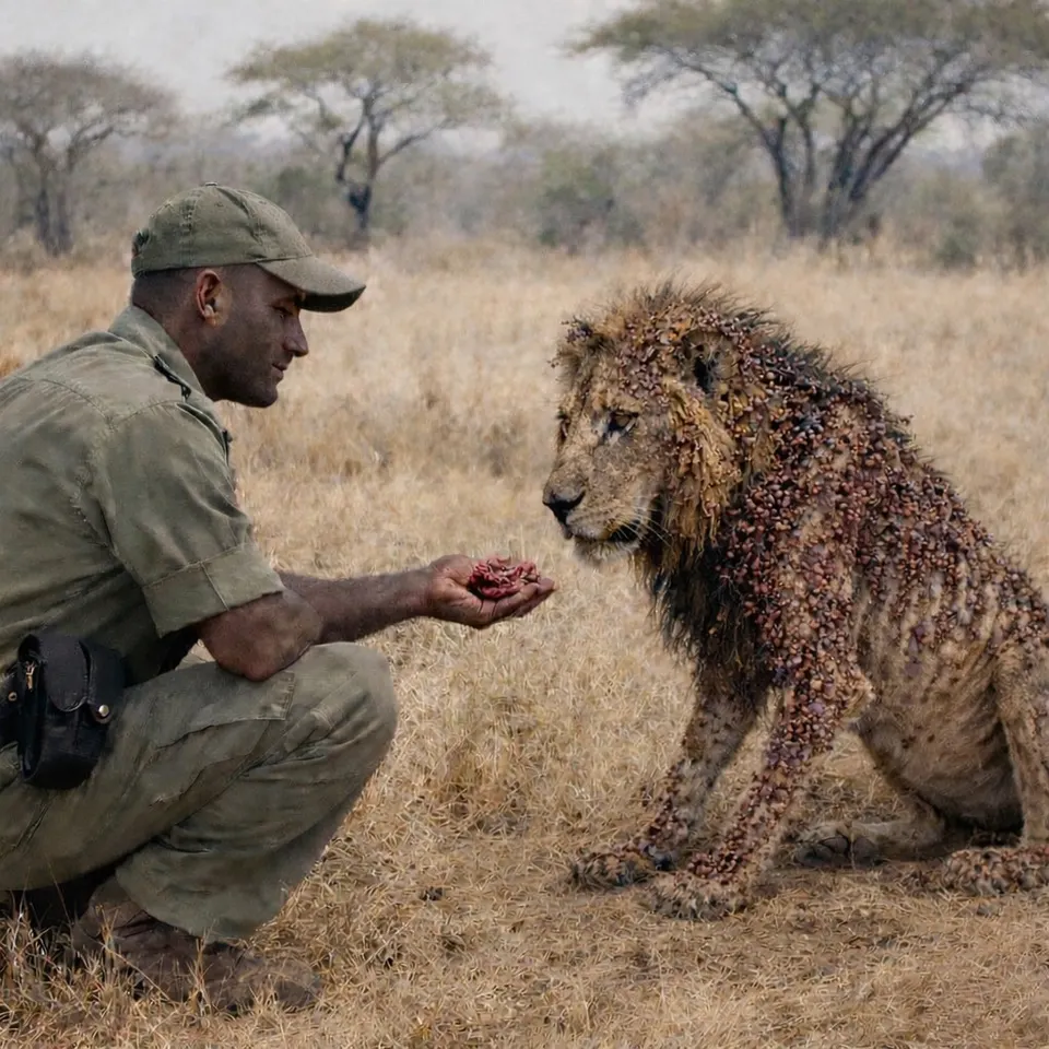 The Long Shot: Why a Wild Lion Trusted a Ranger with His Life