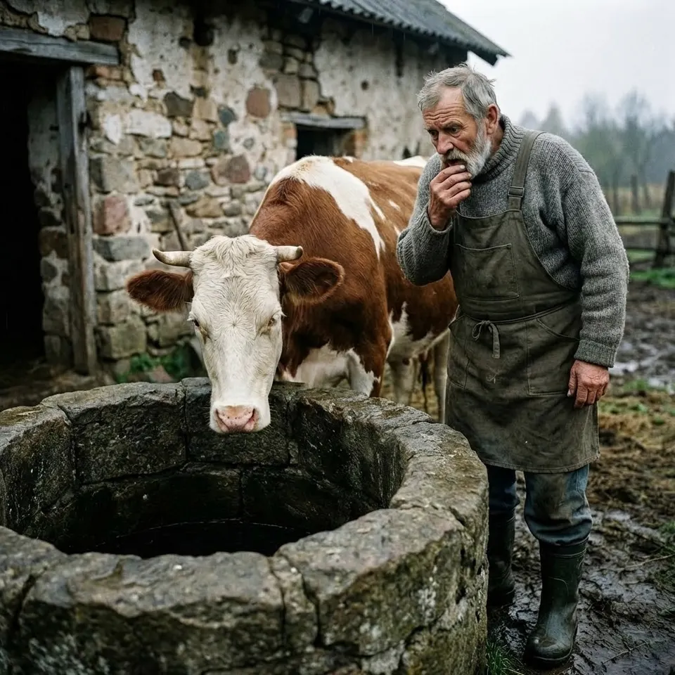 The Cow That Wouldn't Leave the Dry Well: What the Old Farmer Found Inside