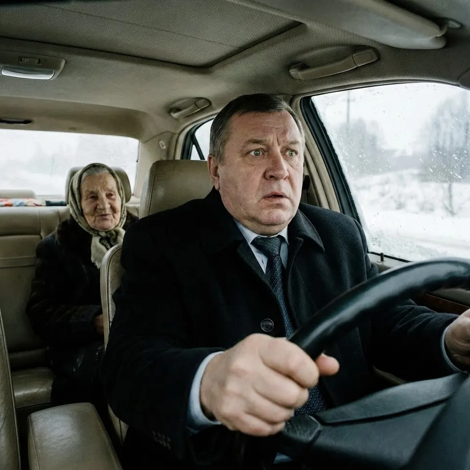 The hitchhiker started humming a tune, and the driver slammed on the brakes. He hadn't heard that voice in 45 years
