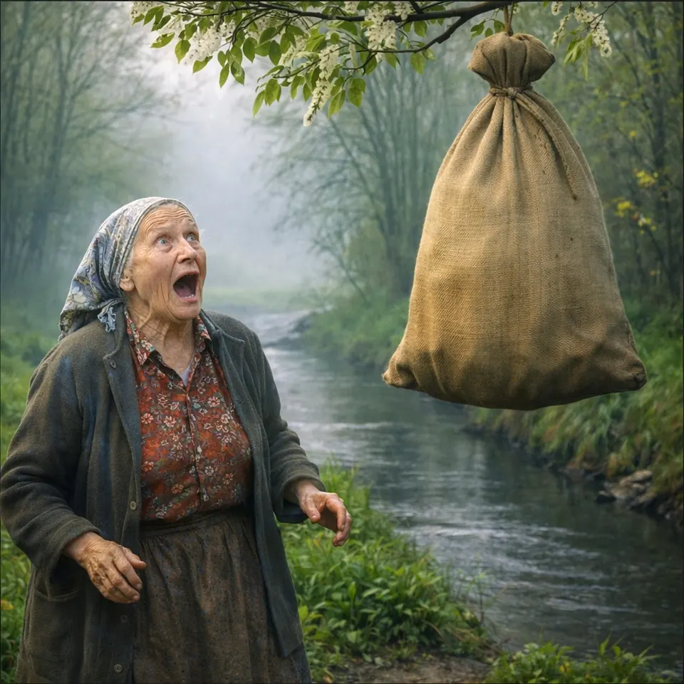 She Thought Someone Had Just Dumped Trash. What She Found Hanging in a Tree Made an Older Woman Forget All About Her Aching Joints