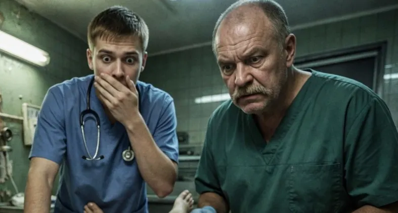 I quietly watched where those strange maggots were crawling. The shocking turn at the end of one brutal overnight shift