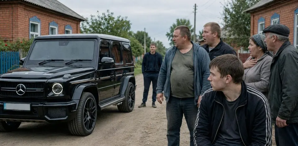 Мальчика считали чужим среди своих, но появление незнакомца на дорогой машине изменило всё