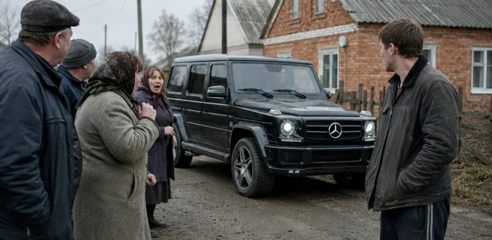 Хлопчика вважали чужим серед своїх, але поява незнайомця на дорогій машині змінила все