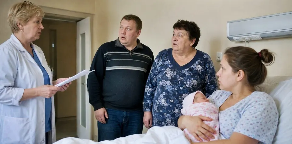 Через два дні після народження доньки свекруха засумнівалася в її належності до родини, але лікар невдовзі розставив усе по місцях