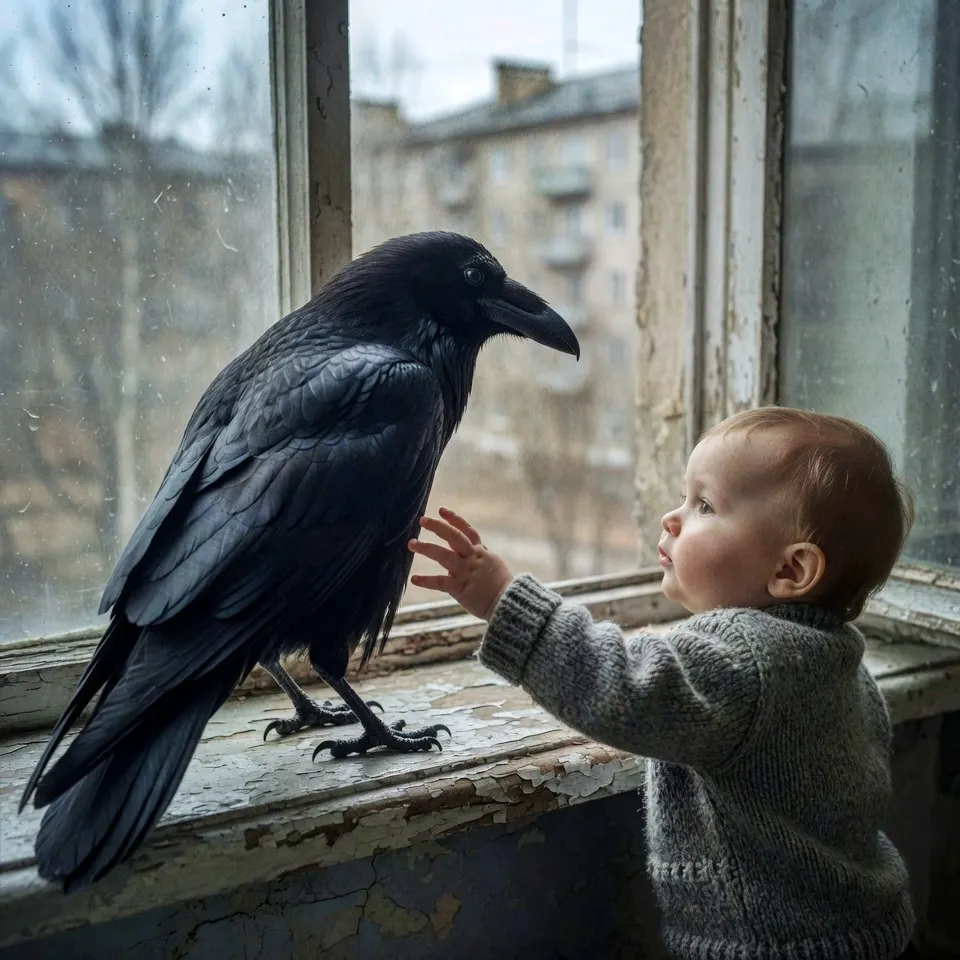 Птица подлетела к малышу и сделала то, что никто из присутствующих не мог объяснить сразу