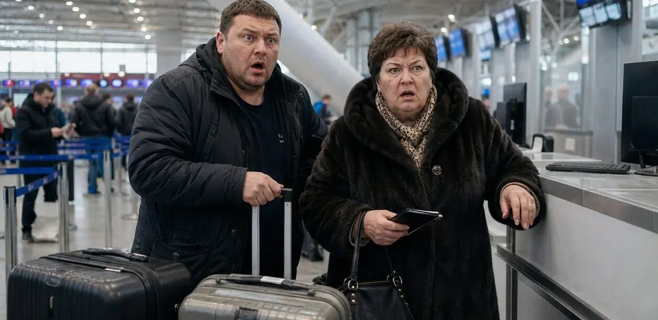 После выписки из роддома я узнала, что муж снял все декретные деньги, но в аэропорту его ждал неожиданный поворот