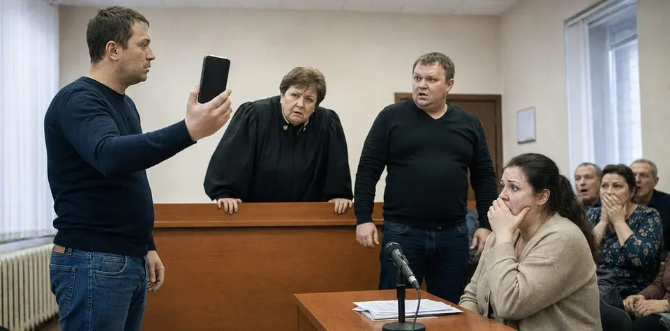 В суде муж обвинил меня в измене, но запись на телефоне неожиданно изменила ход заседания