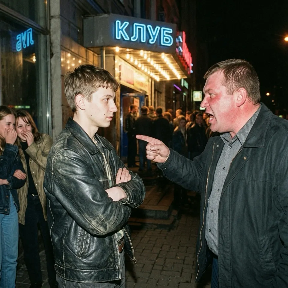 Компания мужчин не восприняла юношу всерьёз, но уже через минуту ситуация полностью изменилась