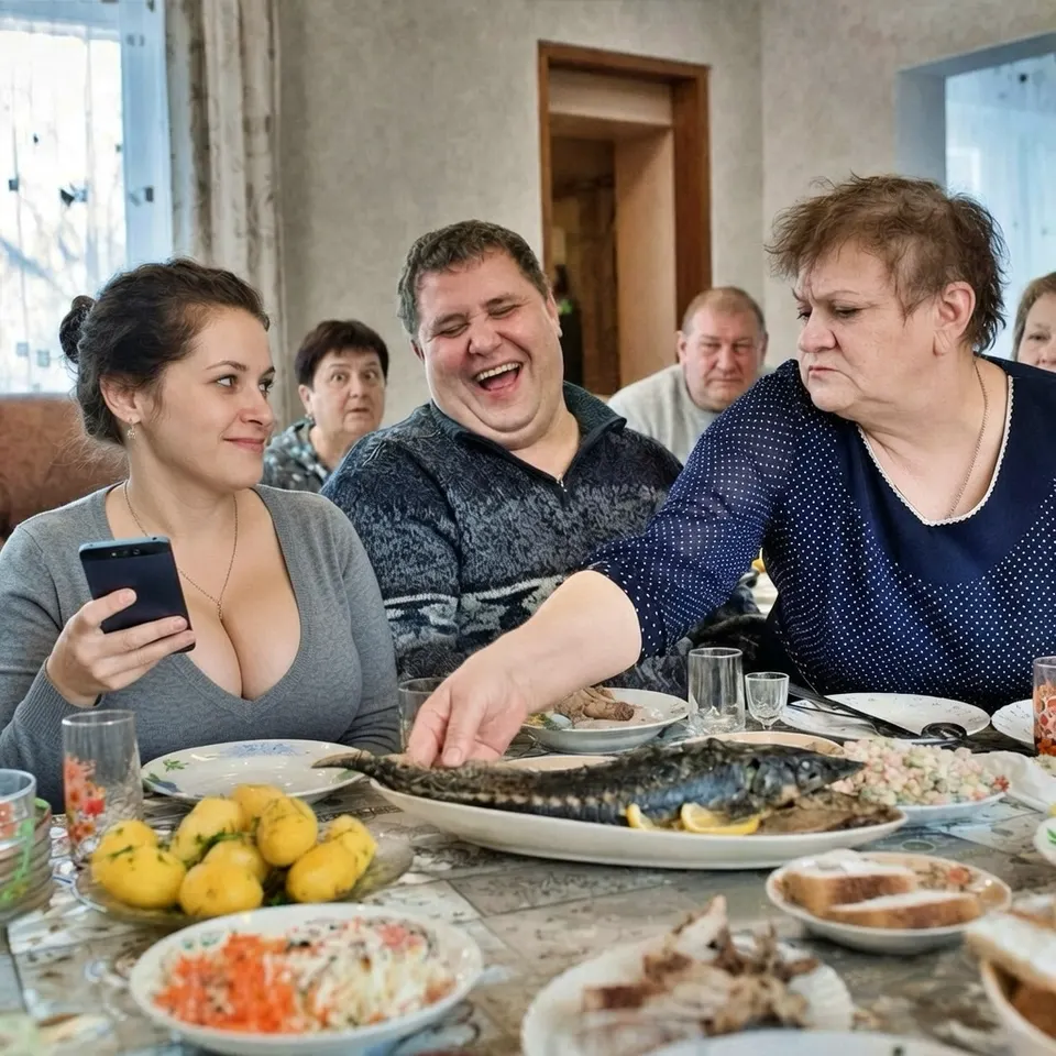 Праздничный ужин закончился неловкой тишиной после одного спокойного решения невестки