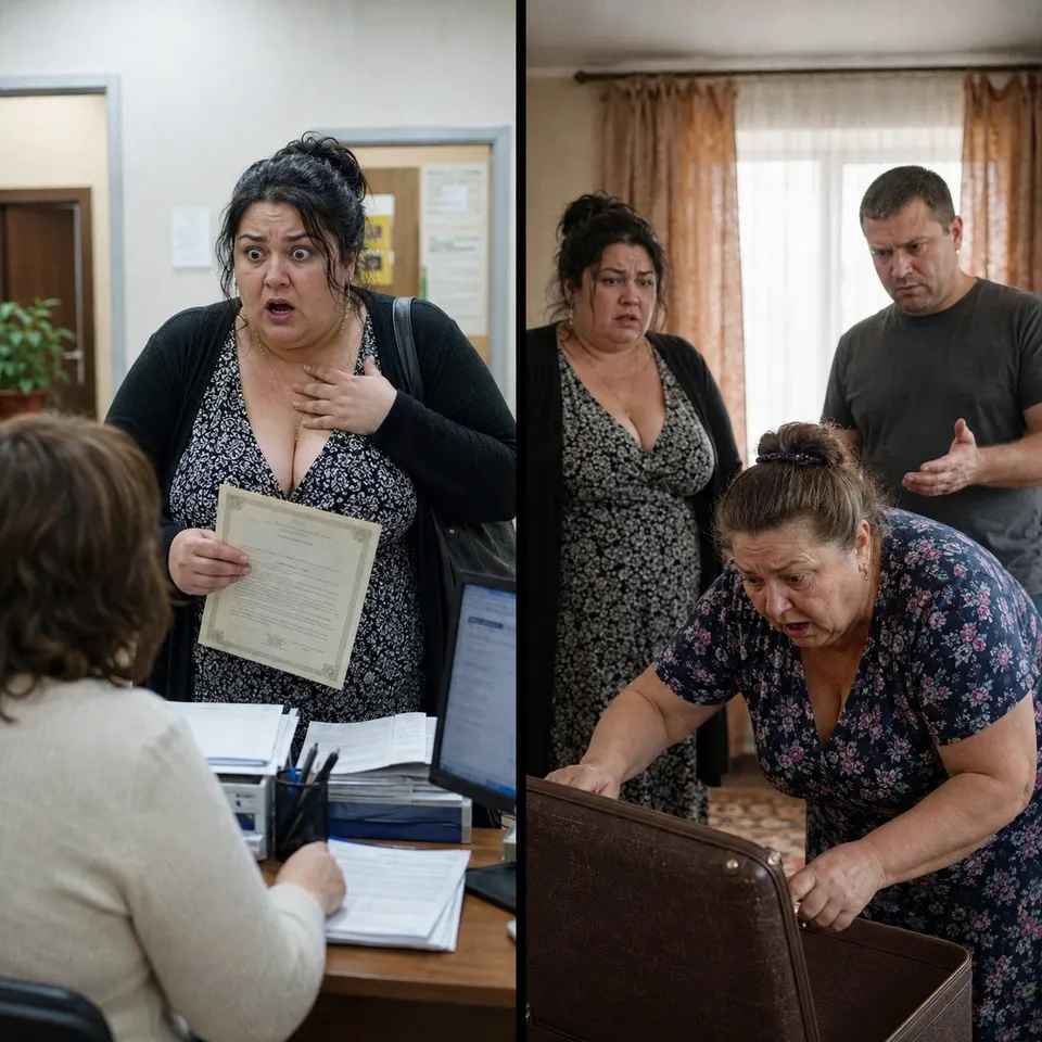 Прийшовши по звичайну довідку, я дізналася, що моя квартира вже пів року записана на свекруху. Вдома чоловік усе підтвердив, але, потягнувшись до валізи, вона побачила те, чого явно не чекала