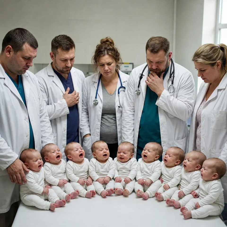 Женщина считала, что родила сразу одиннадцать детей, но врачи быстро заметили странность