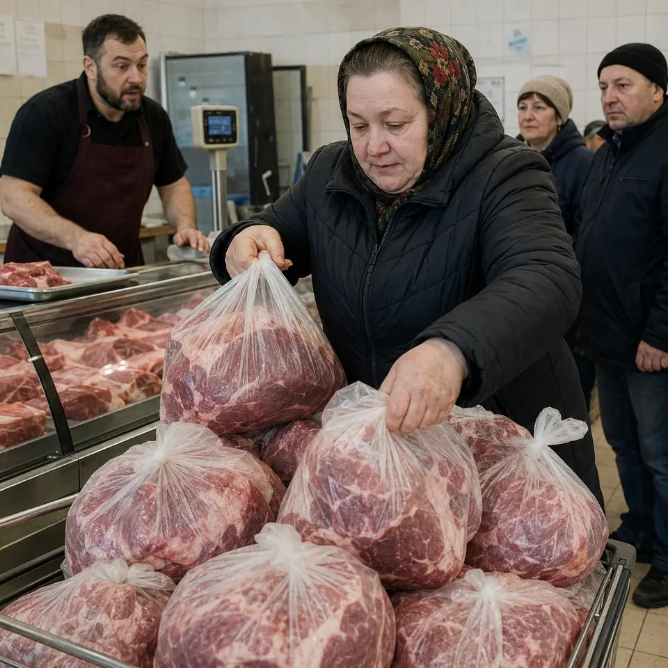 Каждый день женщина покупала десятки килограммов мяса, пока её необычными покупками не заинтересовалась полиция